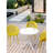 Earthy Yellow All-Weather 2 Pp Plastic Lounge Chairs, Lightweight, , Breathable Mesh, Floor-Safe For Indoor/Outdoor Use, Ideal Balconies Lightweight Chairs With Material, -, , 90 Assembly, Ergonomic-1529772756