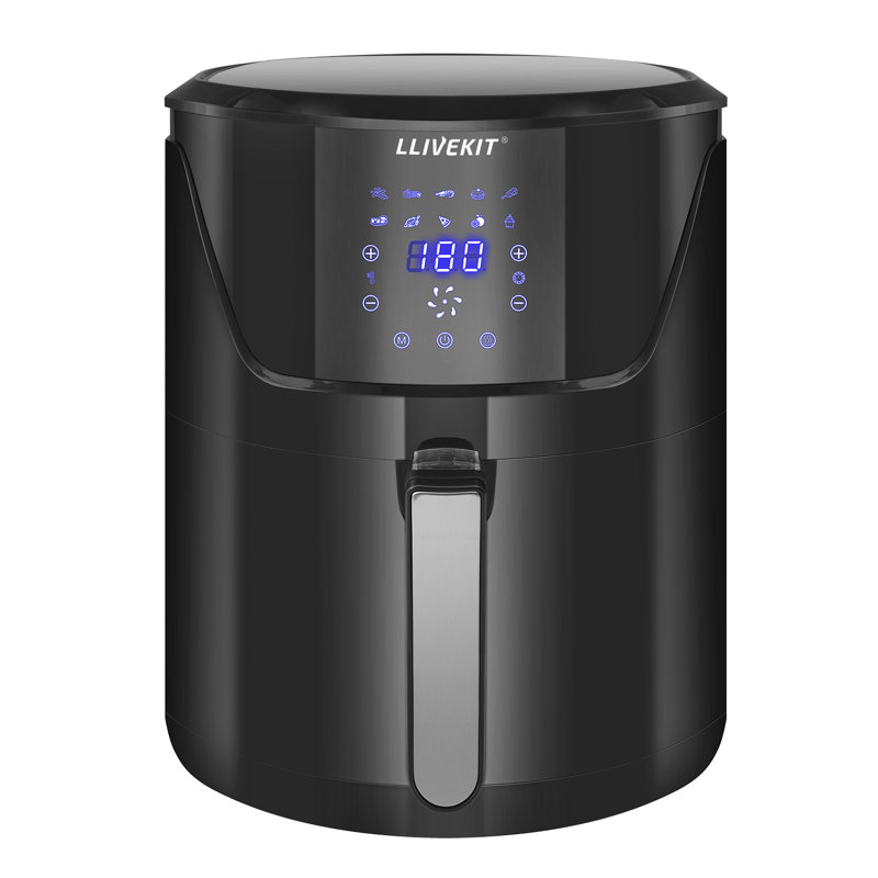 WOLTU 4L Air Fryer Oven, 33.7cm H x 26.6cm W x 36.6cm D, Black