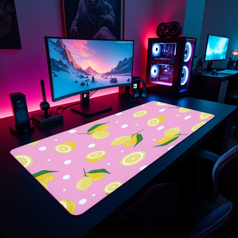 Polyester Desk Pad, 31.5x15.5