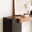 Console en bois massif de style médiéval.-2106555291