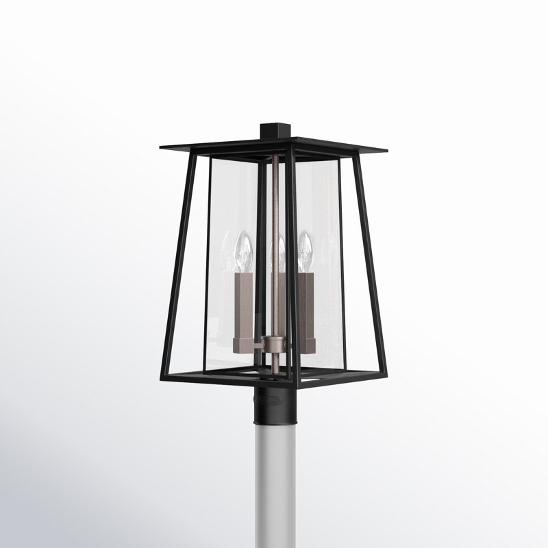 Izzie Clear Lantern Head, Black
