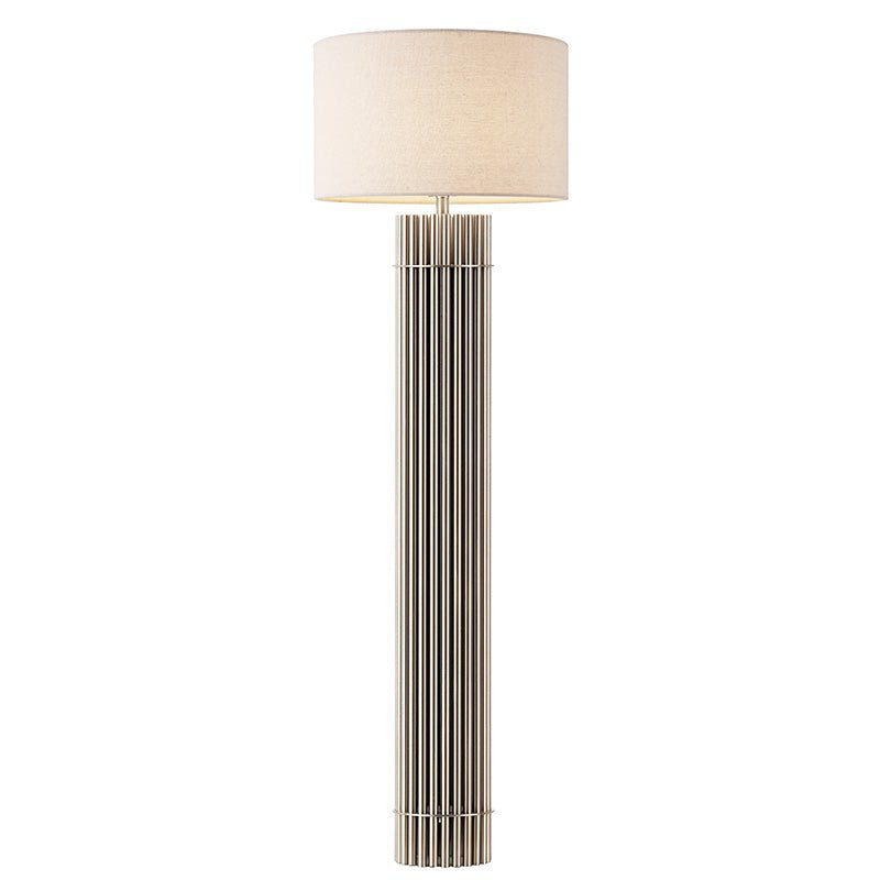 Lampe sur pied chromée 63 pouces Gaudreau, Chrome