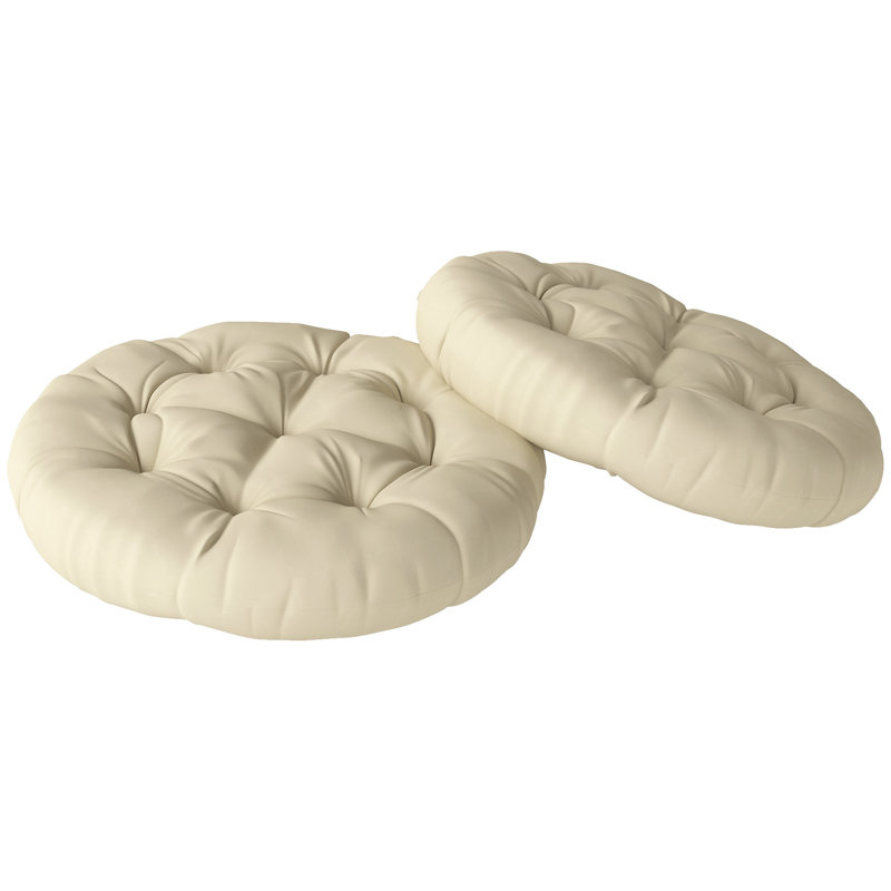 Outdoor Seat Cushion Set, Beige