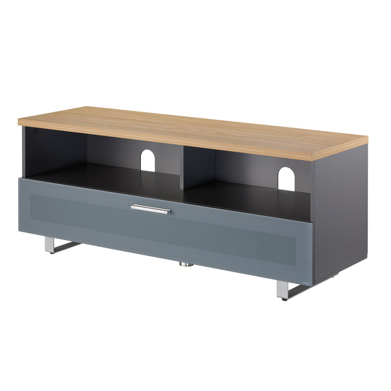 Carnlea Unfinished TV Stand for TVs up to 55", Grey