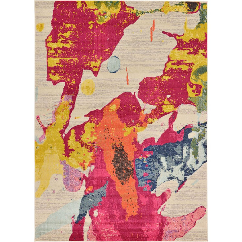 Burtrum Indoor Rug, Rectangle 7' x 10'