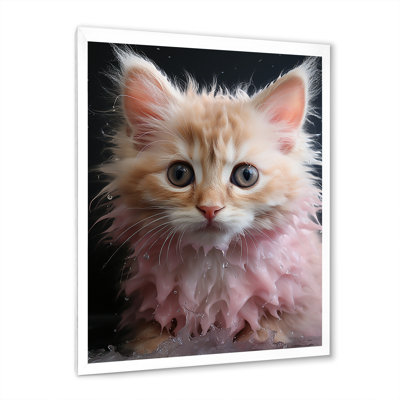 Décoration de salle de bain pour chaton câlin I - animaux_106736