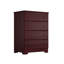 Commode 4 tiroirs en bois massif Raiqa-774309610