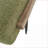 Ottoman Modern Sage Green Cocktail with Red Oak Slide Tray | Metal | Black