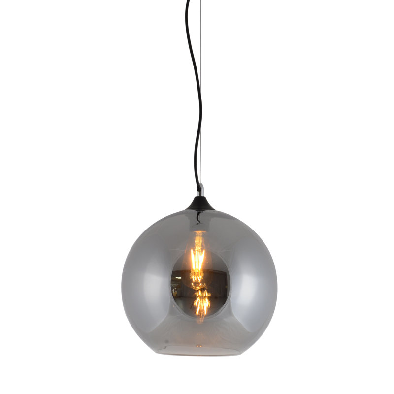 Piccadilly 1 - Light Anthracite Sphere Pendant