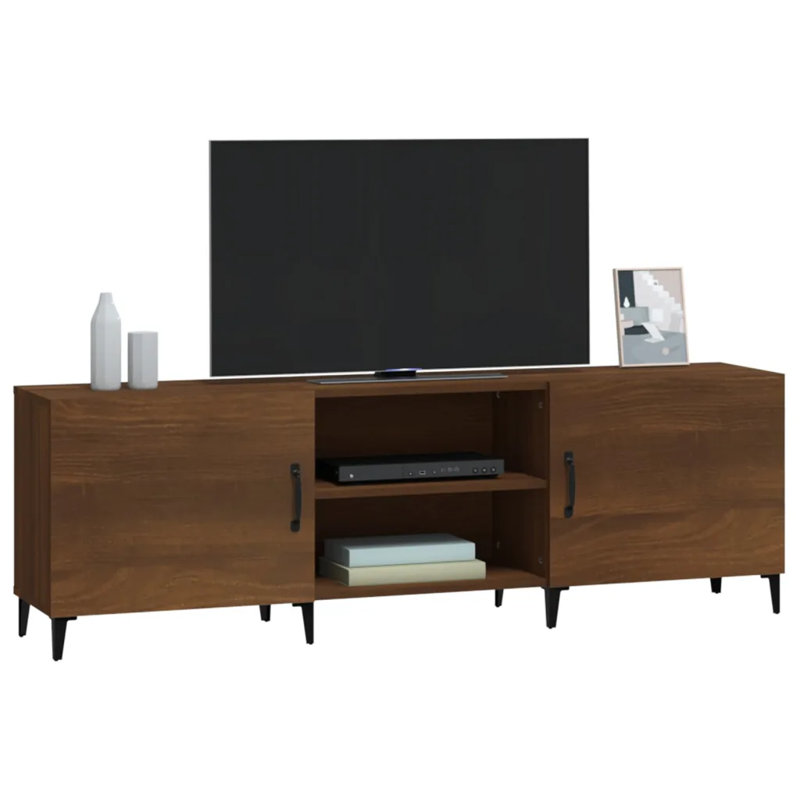 Kokko Unfinished TV Stand for TVs up to 50", Oak,  24"