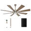Ventilateur de plafond 8 pales SkyFan Procyon-1901947468