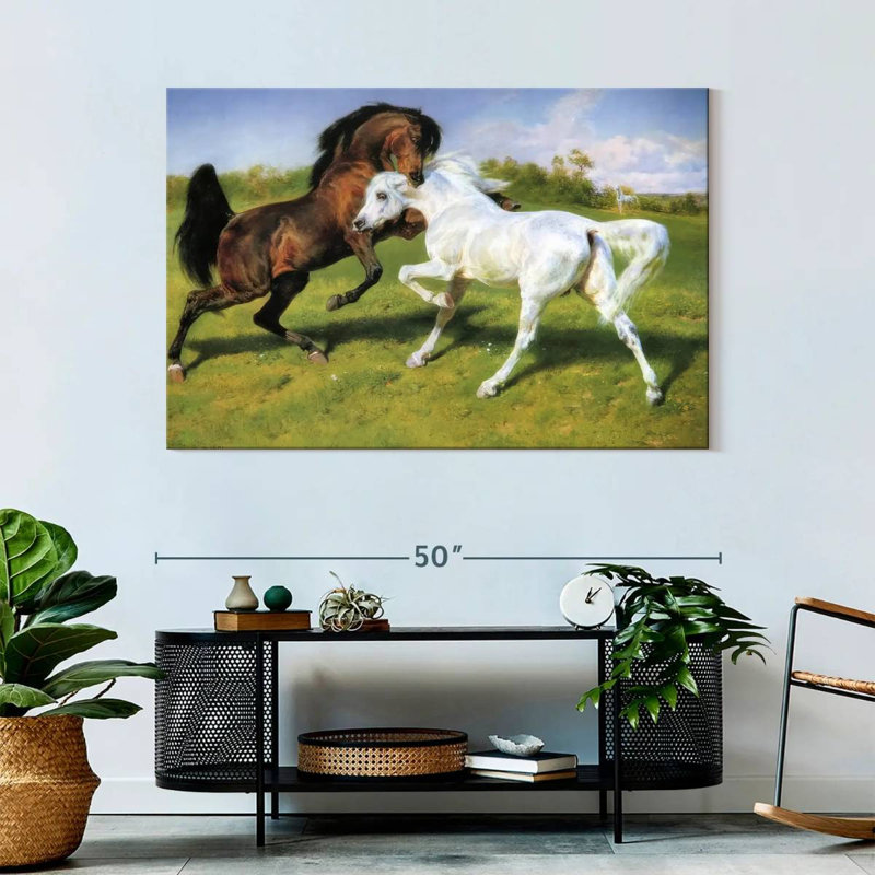 Brampt The Duel 1895, 32" H x 48" W