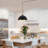 Mehriban 12 inch 1 - Light Plug In Pendant Light with On/Off Dimmer Switch-902383837