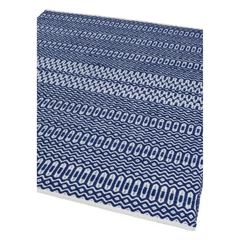 Everts Geometric Recycled P.E.T Hand Knotted Indoor / Outdoor Area Rug, Rectangle 160 x 230cm