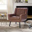 Chaise d'appoint rembourrée Meli 2 pièces-1461295221