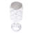 Acrylic Diamond pattern LED Table Lamp with Remote Control