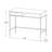 Steel Writing Desk-525685575