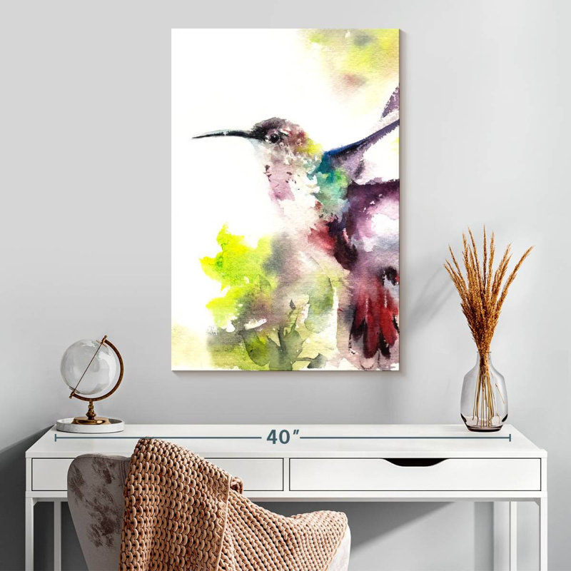 Brampt Hummingbird Hues, 30" H x 20" W
