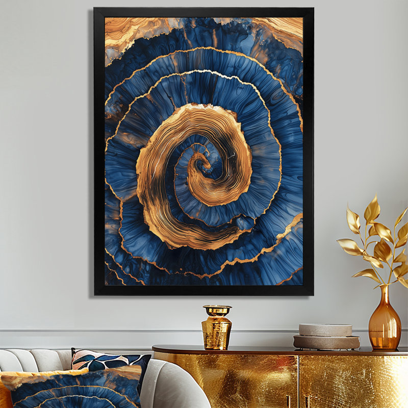 Graecyn - impressions sur toile de ferme, Noir, noir, noir, noir, H 20 po x l 12 po, Avec cadre