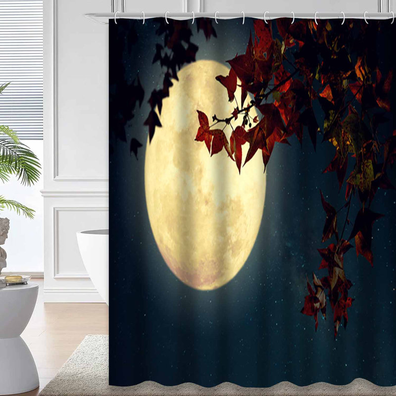 Rideau de douche Fantasy Autumn, L 72 po x l 84 po