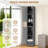 Multi-Functional Narrow Storage Cabinet, 66'' Tall Narrow Bathroom Cabinet & Adjustable Shelves-392030516
