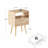 Rattan End Table With Drawer-549207886