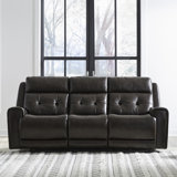Iavor Leather Power Reclining Sofa