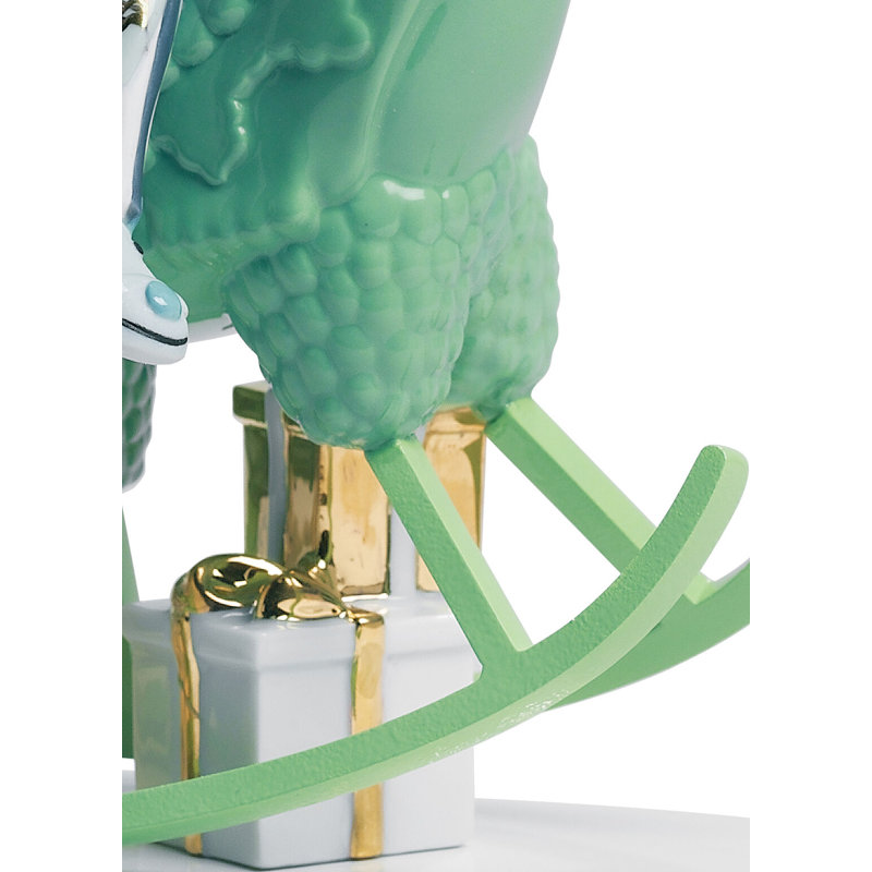 The Rocking Chicken Ride Figurine