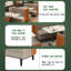 Banc double en similicuir pour restaurant