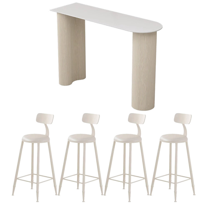 Housel, H 41,3 po x L 55,1 po x l 19,6 po, Blanc