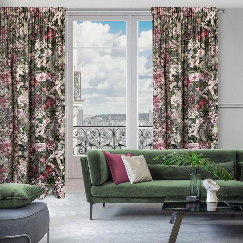 Adrio Blackout Curtains Single Panel