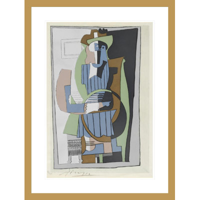 «Sans titre (Abstraction)» par Pablo Picasso, impression giclée sur cadre