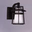 Lanterne murale d'extérieur en verre givré bronze-816883099