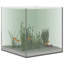  Aquarium With Storage Transparent Glass Rectangular Fish Tank Habitat-2127047744