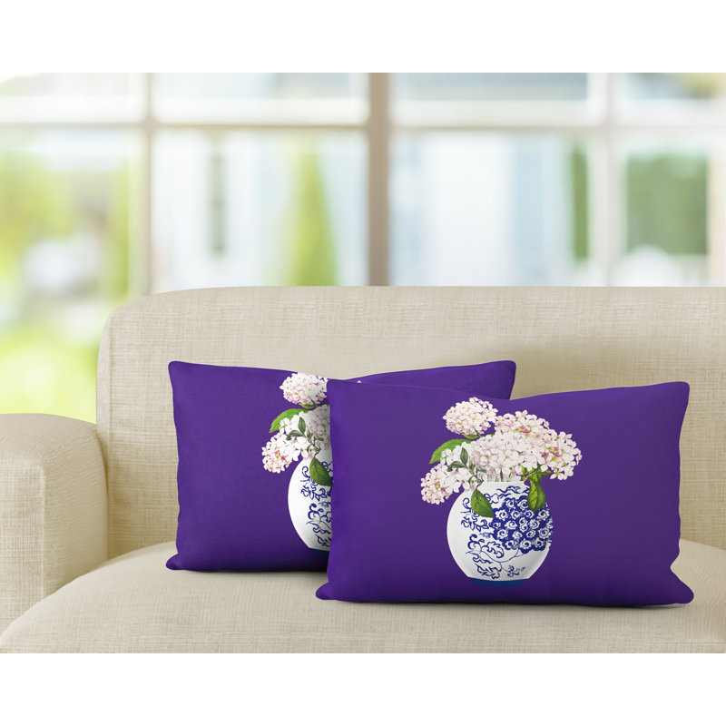 Coussin intérieur / extérieur Lumbar, Mauve