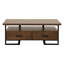 Table basse de style contemporain avec cadre unique et tiroirs 1 pièce