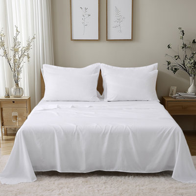 Solayne 1800 Series Sheet Set Extra Deep Pocket， Microfiber， Soft and gentle on the skin