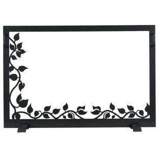 1 Panel Steel Fireplace Screen