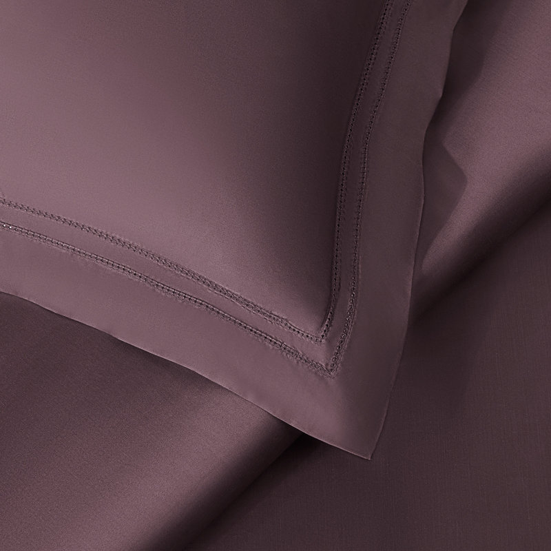 Yalda Duvet Cover Set, Raisin, King