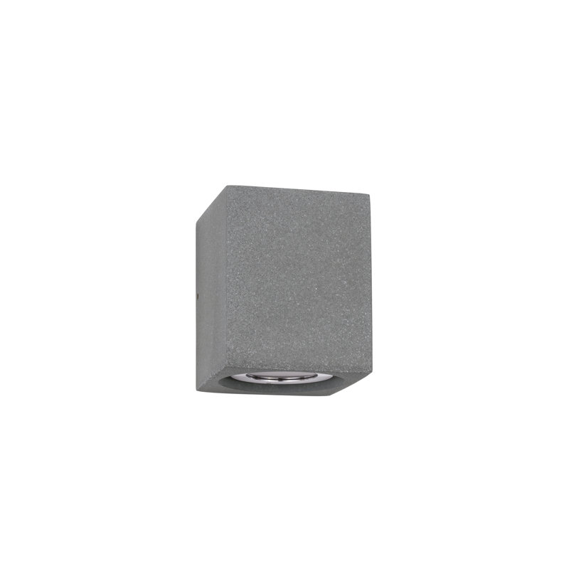 Grey Integrated LED Outdoor Flush Mount