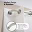 Ensemble de tringle à rideaux Rebrilliant de 1 pouce de diamètre pour fenêtre Bayview-697578104