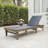 Scheiner 24'' Outdoor Acacia Chaise Lounge-507722090