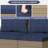 Weather - Resistant Outdoor Wicker Loveseat With Galvanized Steel Frame, Olefin Cushions For Patio-1467572071
