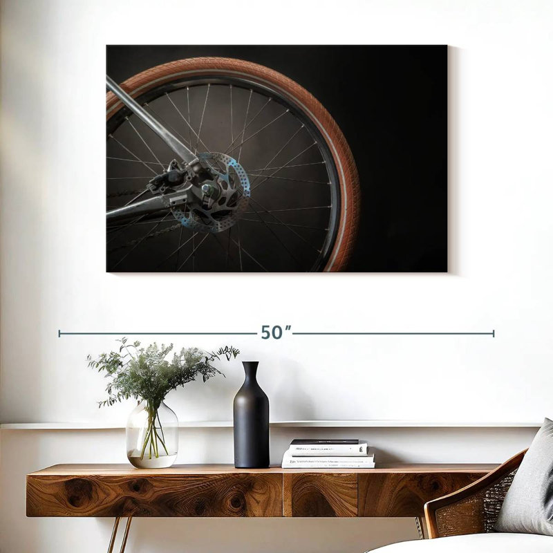 Roue de vélo Mehar Brown, H 26 po x l 39 po
