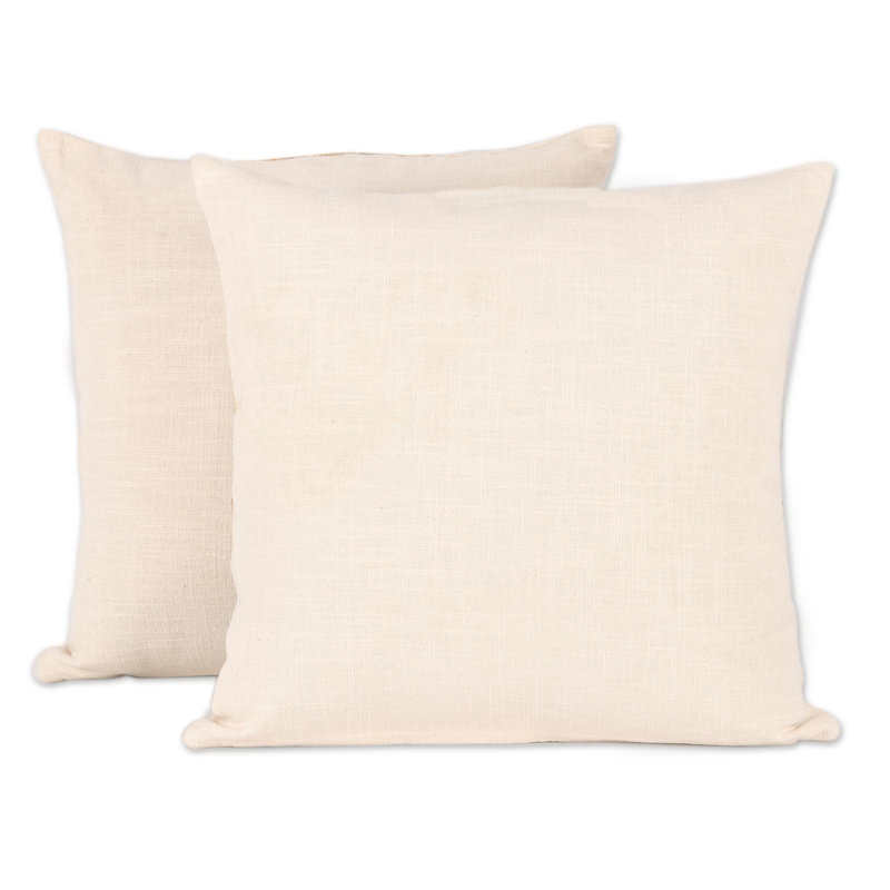 Cotton Reversible Pillow Cover