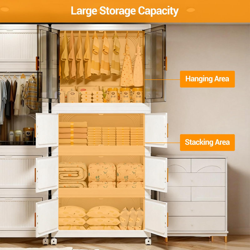 Plastic / Acrylic Wardrobe
