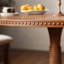 Table ronde en bois massif-133595282