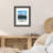 Dragoja Black Wood Picture Frame with Mat-826469185