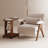 Agripina Mobile 2-Tier Wooden Side Table-984826150