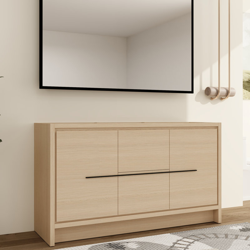 Base de meuble-lavabo double autoportant 60 po Xarnby